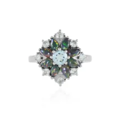 Mezezo-Opal-Silberring
