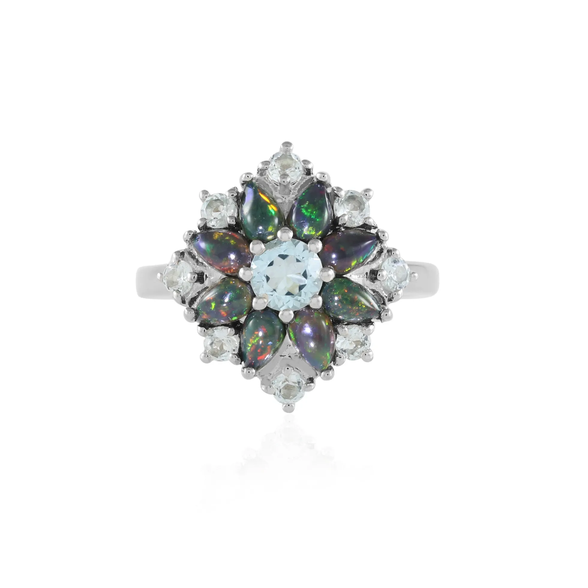 Mezezo-Opal-Silberring