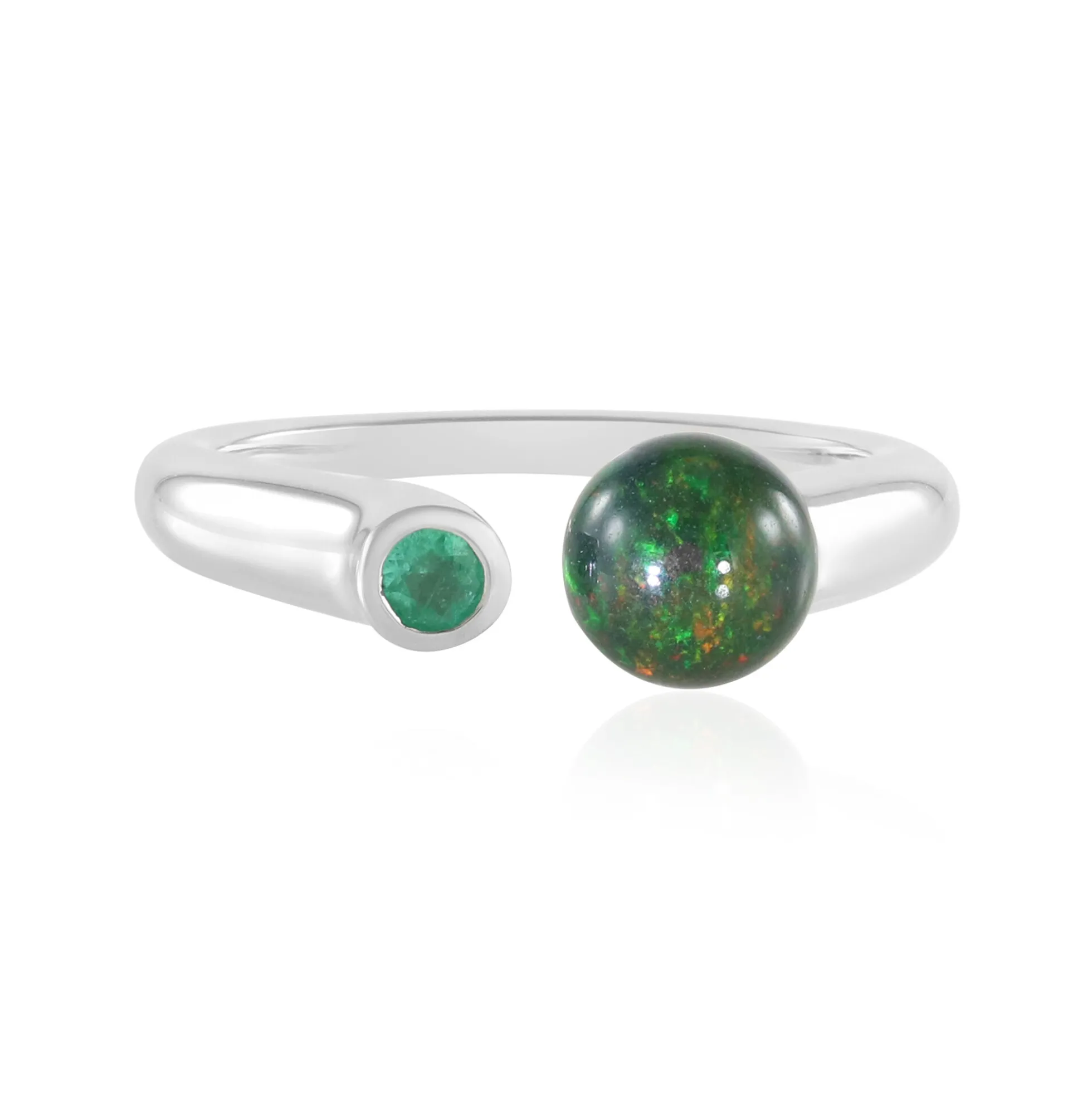 Mezezo-Opal-Silberring