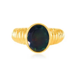 Mezezo-Opal-Silberring