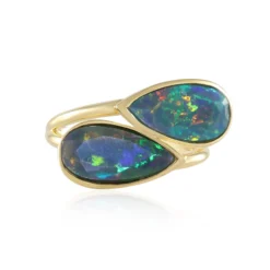 Mezezo-Opal-Silberring