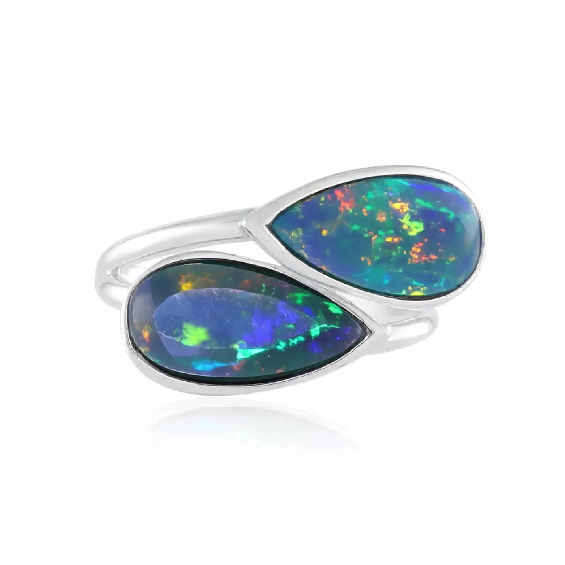 Mezezo-Opal-Silberring