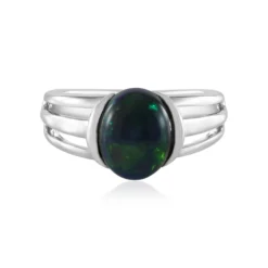 Mezezo-Opal-Silberring