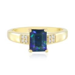 Mezezo-Opal-Silberring