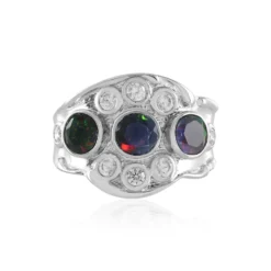 Mezezo-Opal-Silberring