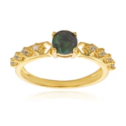 Mezezo-Opal-Silberring