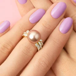 Ming-Perlen-Goldring