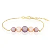 Ming-Perlen-Silberarmband