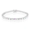 Mondlicht-Quarz-Silberarmband