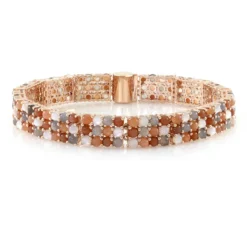 Mondstein-Silberarmband