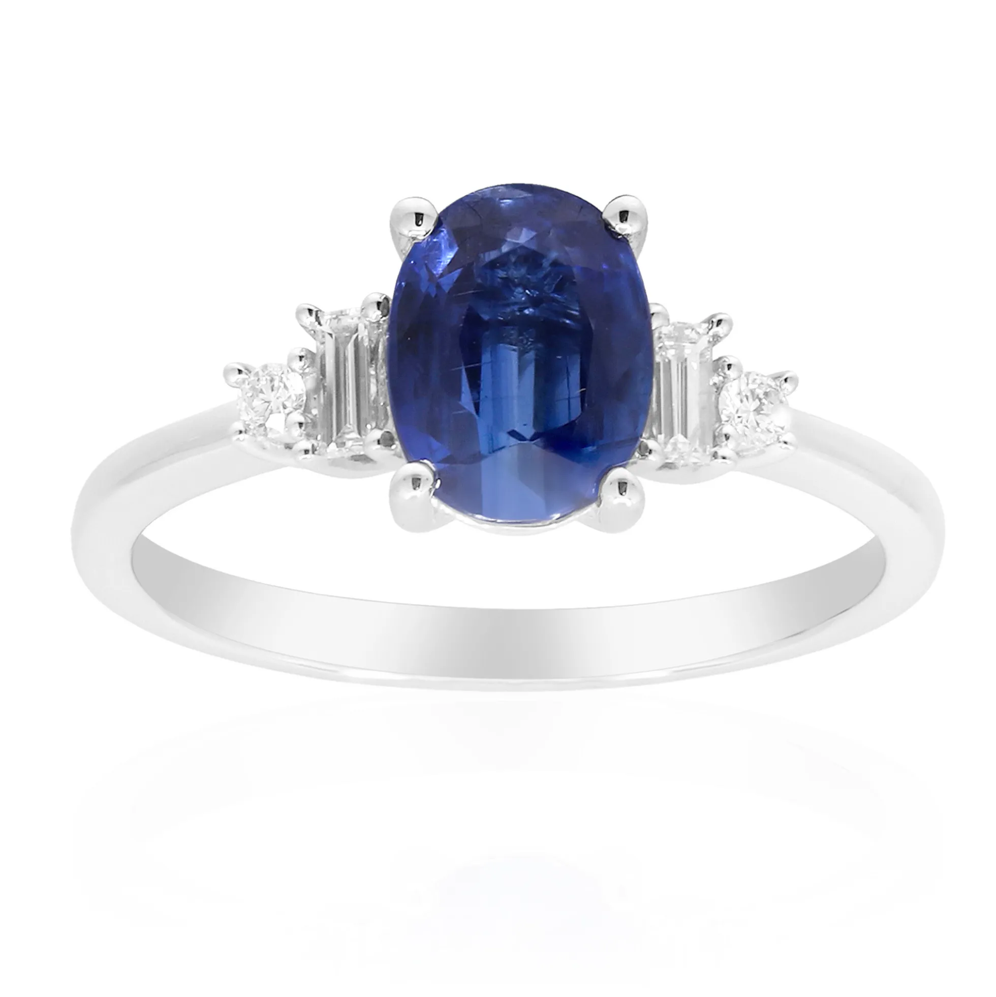 Nepalesischer Kyanit-Goldring