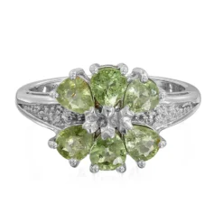 Paraiba-Turmalin-Silberring