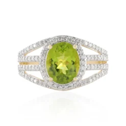 Peridot-Goldring