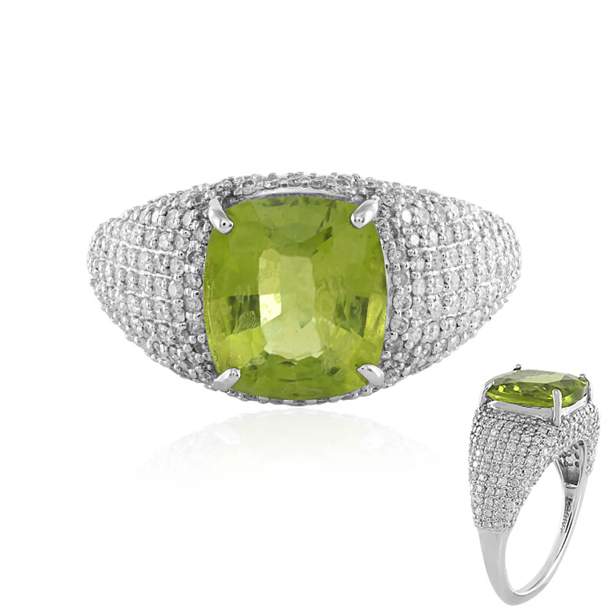 Peridot-Goldring