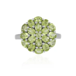 Peridot-Silberring