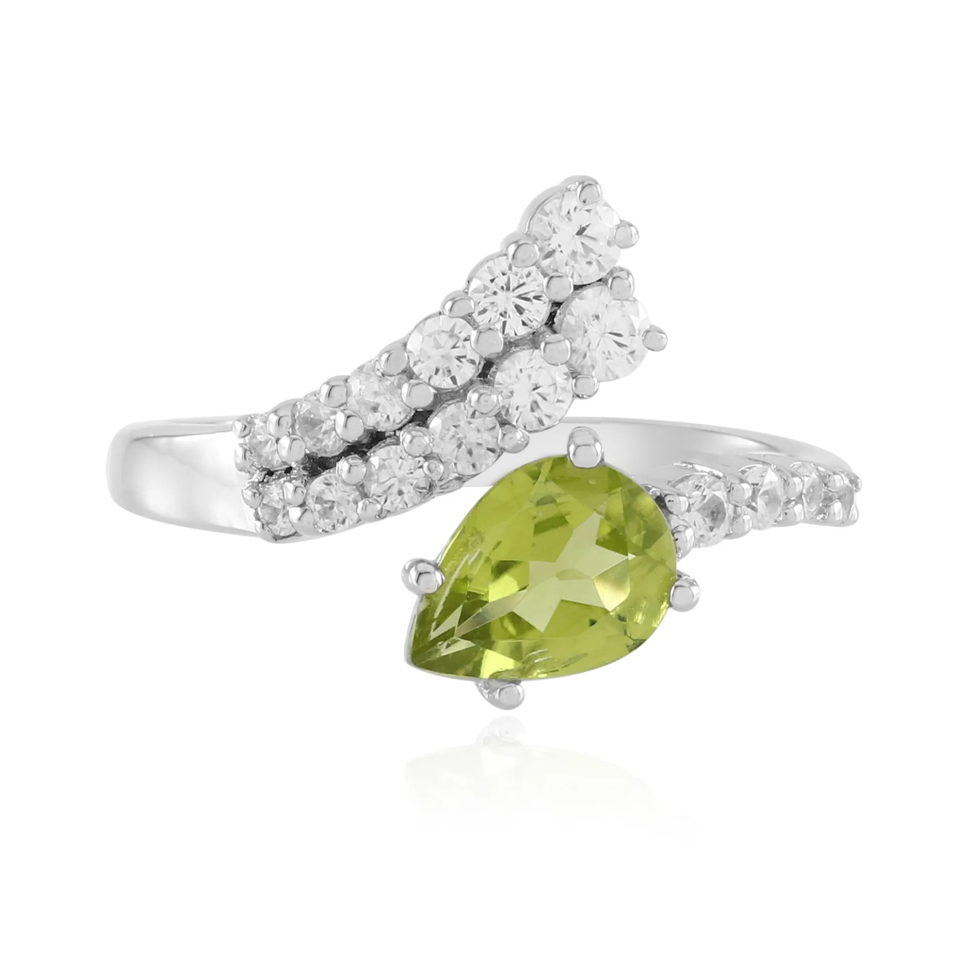 Peridot-Silberring