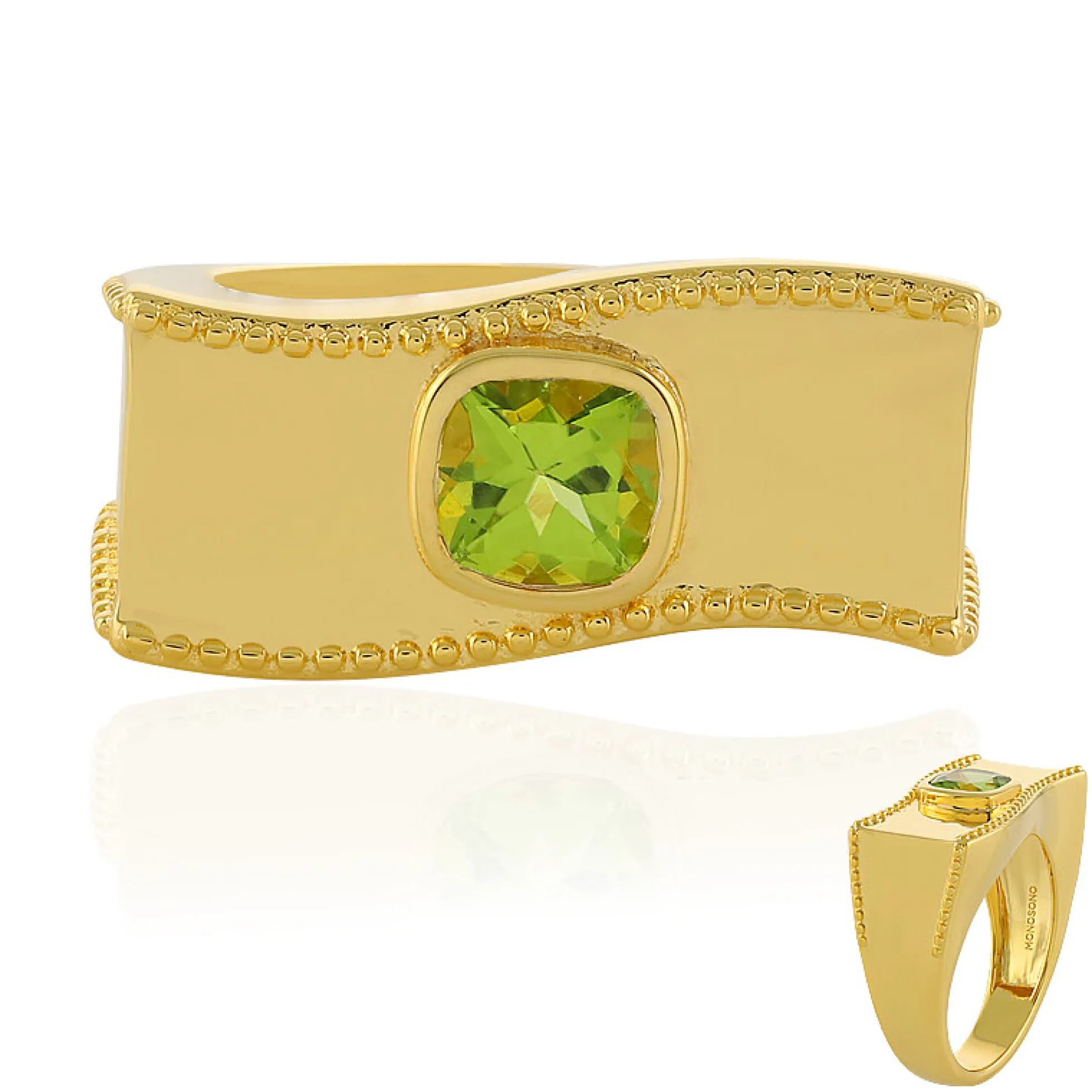 Peridot-Silberring