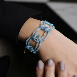 Ratanakiri-Zirkon-Silberarmband