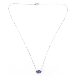 Sambia-Amethyst-Silbercollier (de Melo)