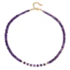 Sambia-Amethyst-Silberhalskette