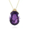 Sambia-Amethyst-Silberhalskette