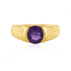 Sambia-Amethyst-Silberring