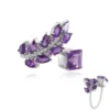 Sambia-Amethyst-Silberring