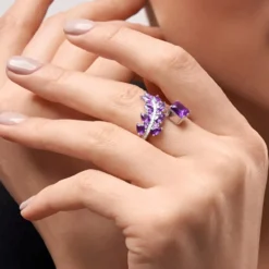 Sambia-Amethyst-Silberring