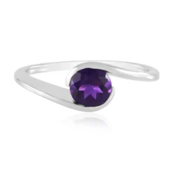 Sambia-Amethyst-Silberring