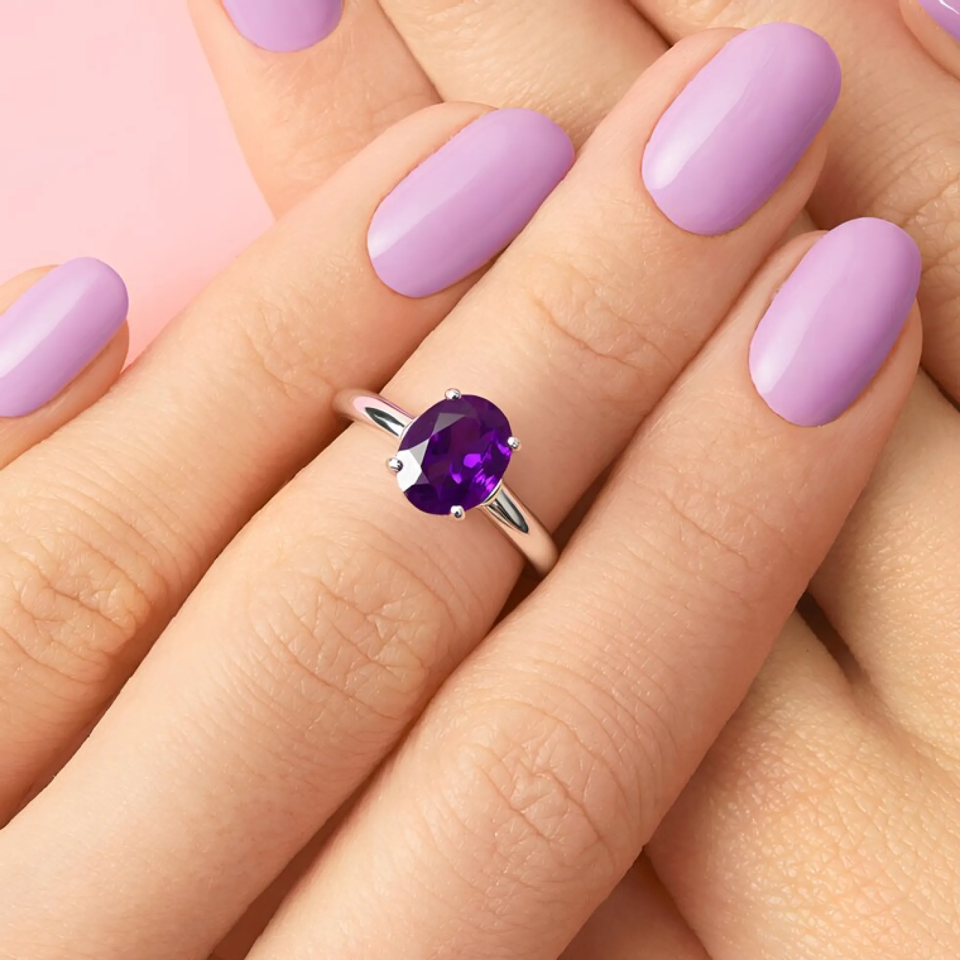 Sambia-Amethyst-Silberring