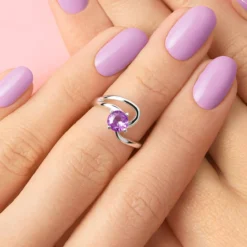Sambia-Amethyst-Silberring