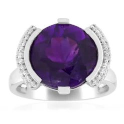 Sambia-Amethyst-Silberring