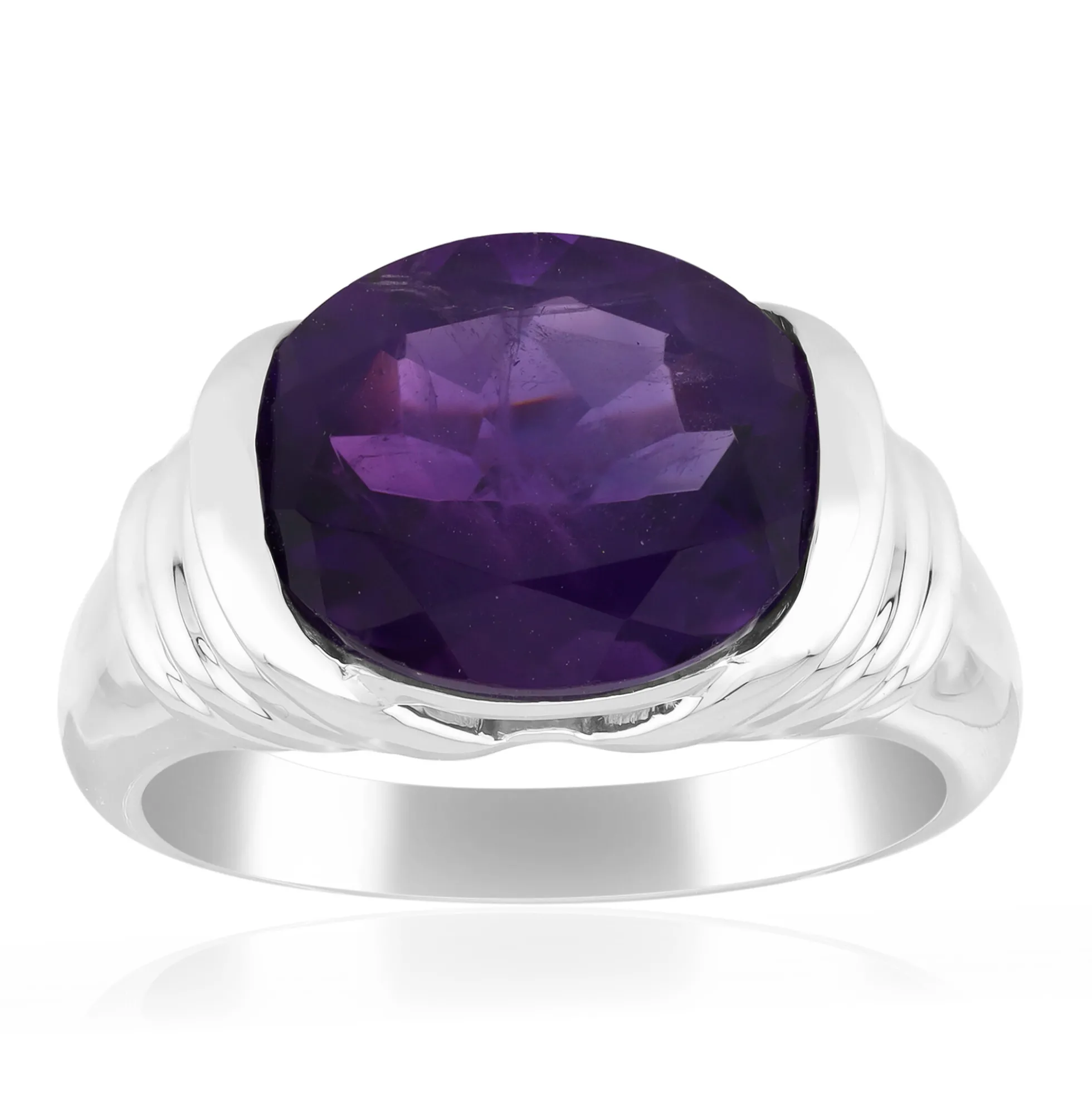 Sambia-Amethyst-Silberring