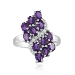 Sambia-Amethyst-Silberring
