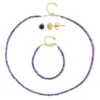 Sambia-Amethyst-Silberset
