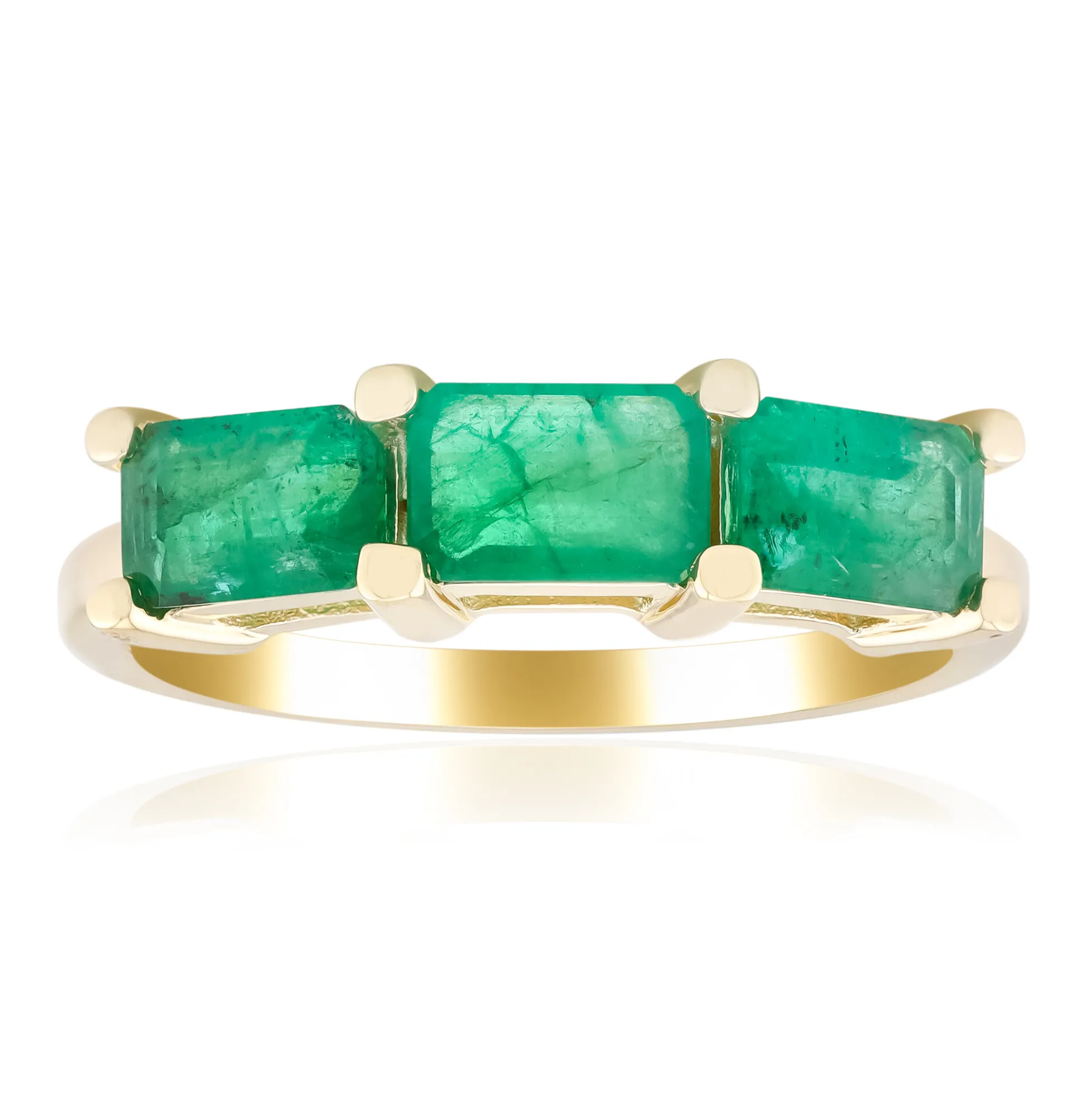 Sambia-Smaragd-Goldring