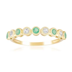 Sambia-Smaragd-Goldring