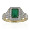 Sambia-Smaragd-Goldring