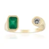 Sambia-Smaragd-Goldring