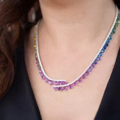 Saphir-Goldcollier