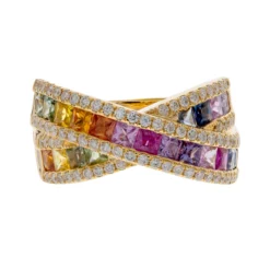 Saphir-Goldring