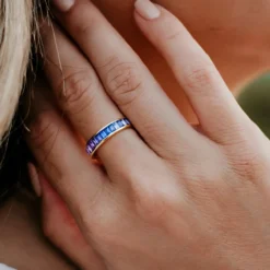 Saphir-Goldring
