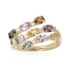 Saphir-Goldring