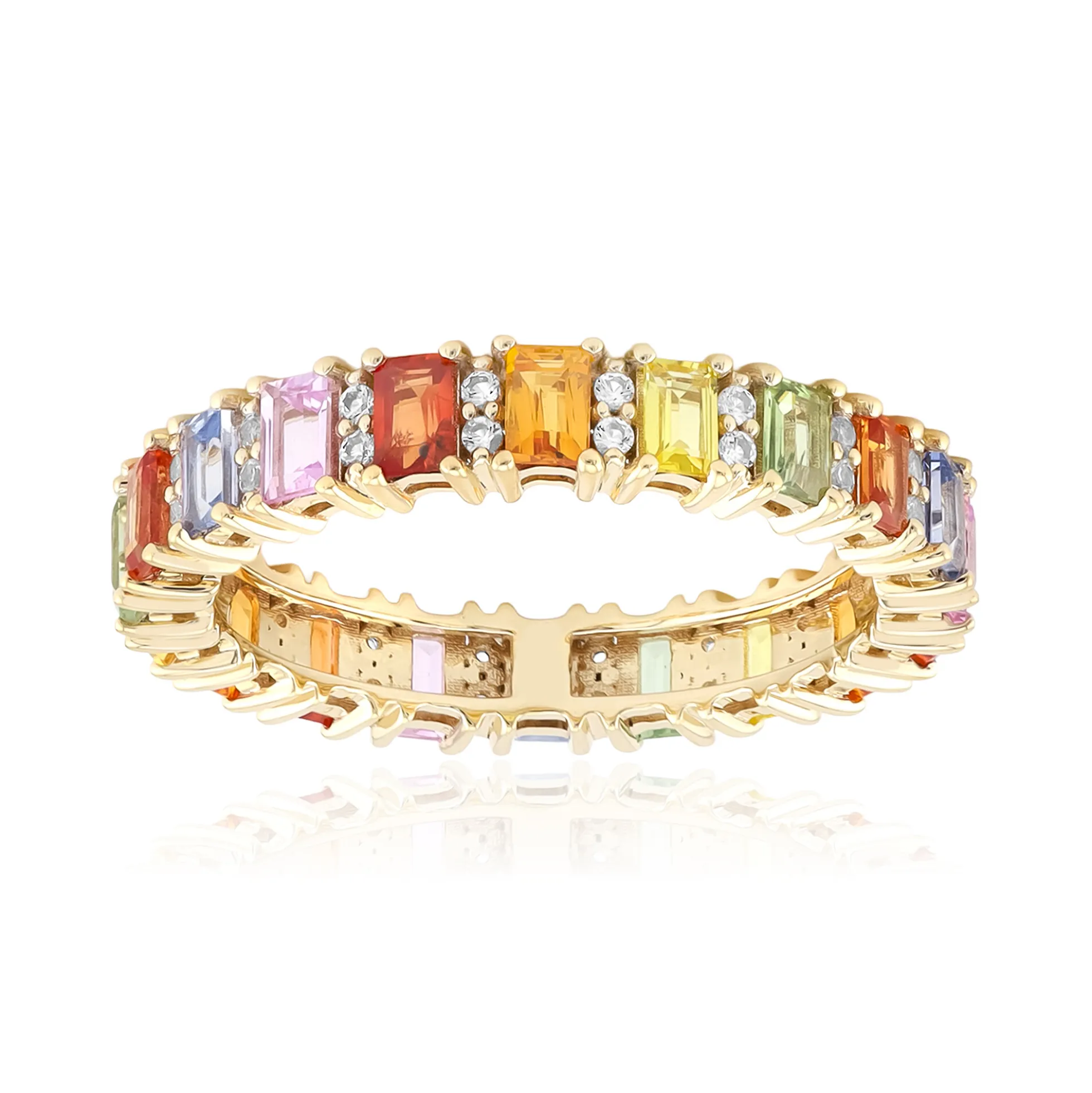 Saphir-Goldring