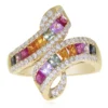 Saphir-Goldring
