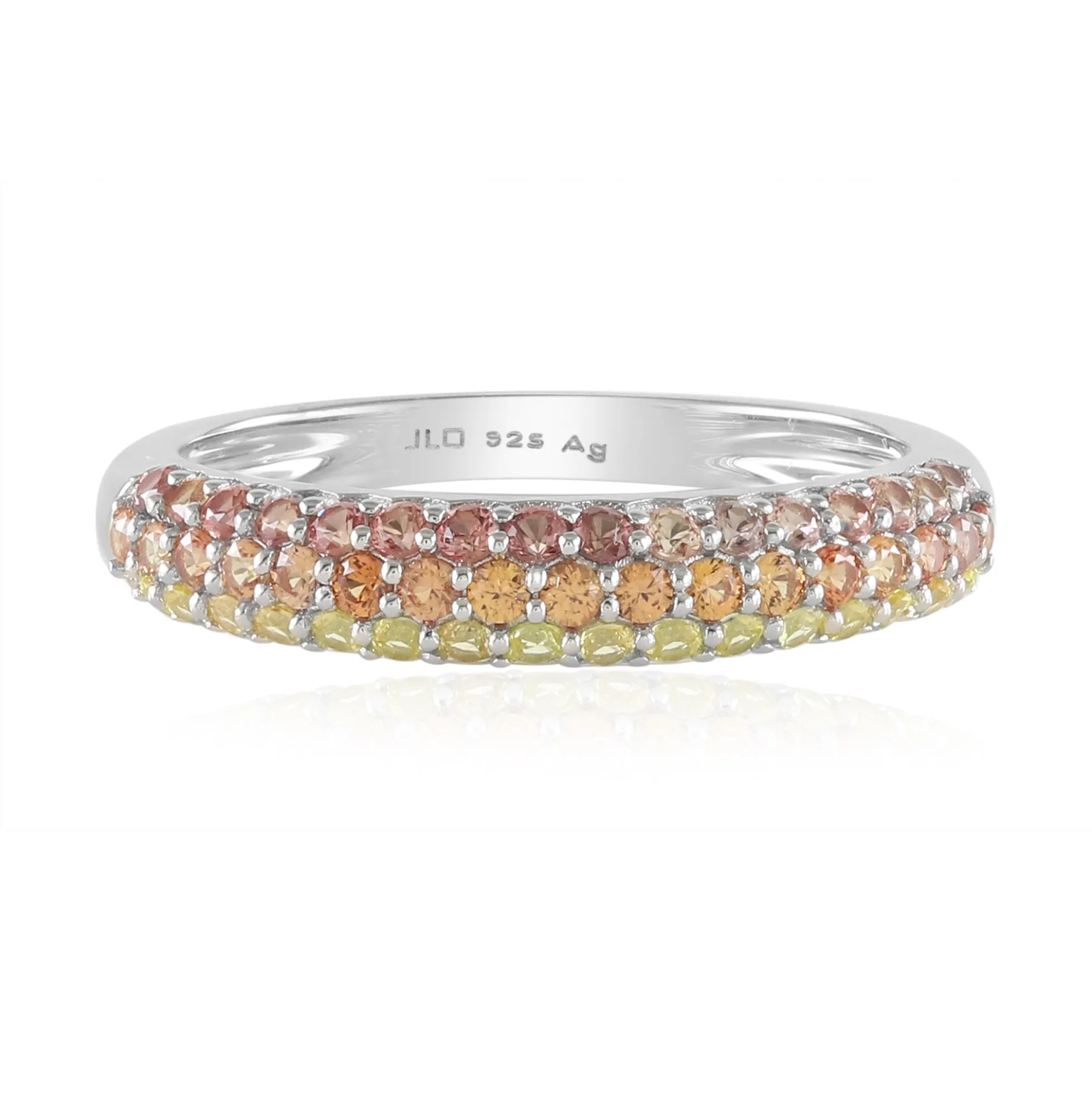 Saphir-Silberring