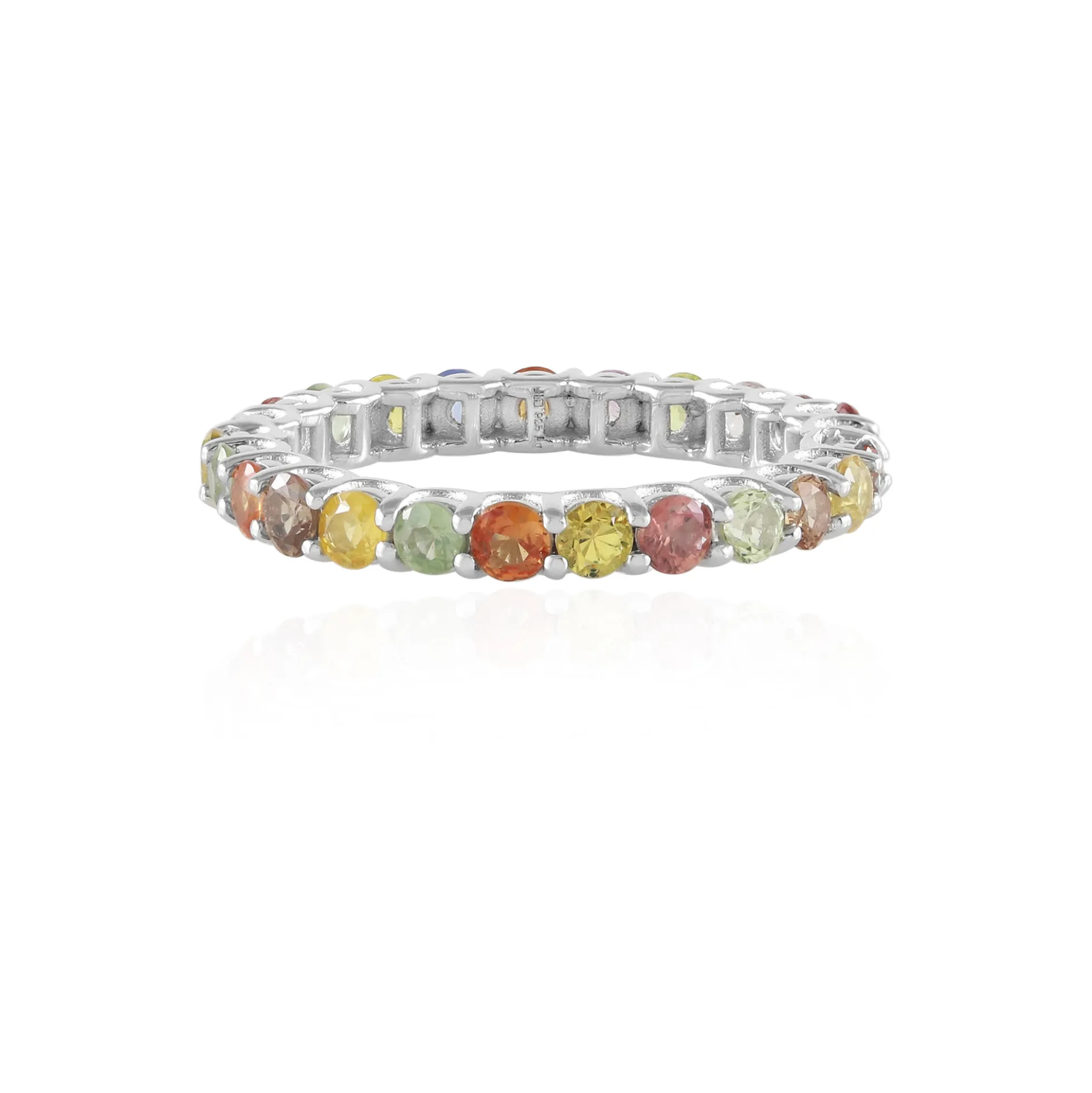 Saphir-Silberring