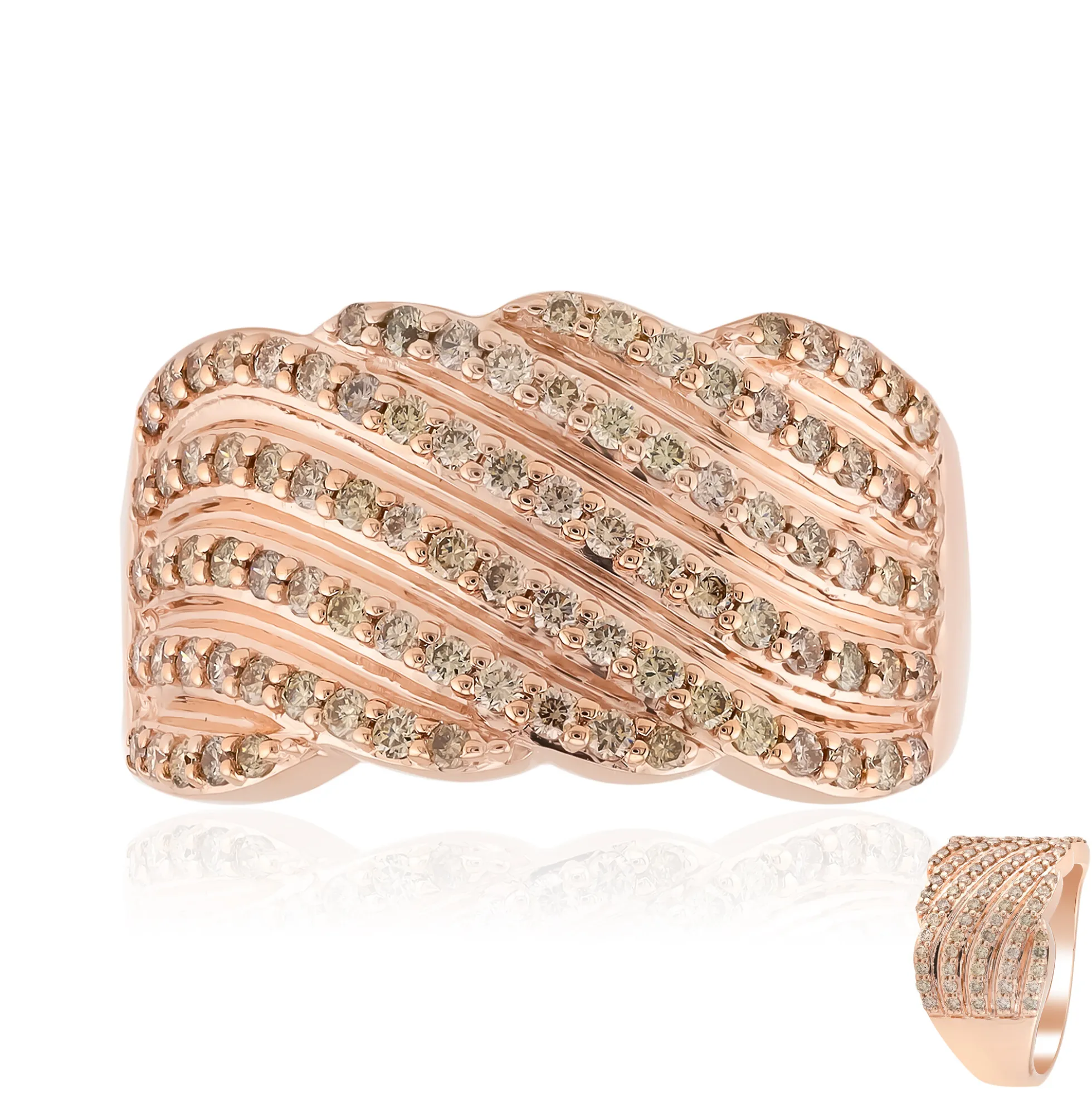 SI1 Argyle-Rose de France-Brillant-Goldring