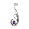 Sibirischer Amethyst-Silberanhänger
