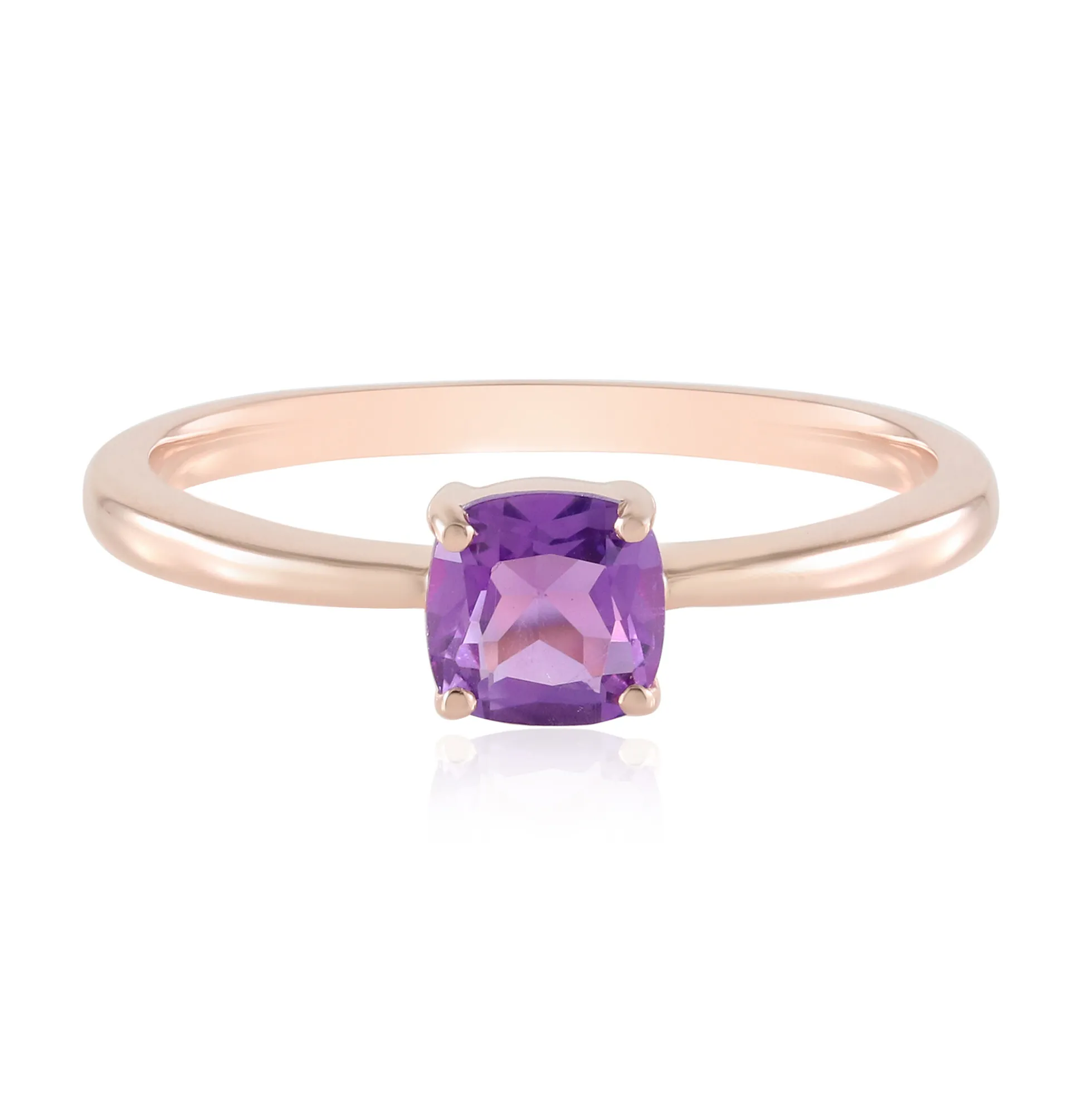 Sibirischer Amethyst-Silberring